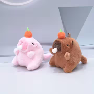 吹泡泡糖卡皮巴拉×娃娃×掛件×共二色