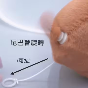 吹泡泡糖卡皮巴拉×娃娃×掛件×共二色