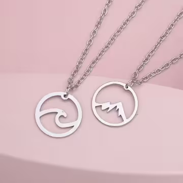 山盟海誓×閨蜜姐妹項鍊組