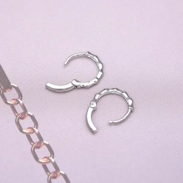 925銀針×復古雛菊小花×耳針.avif