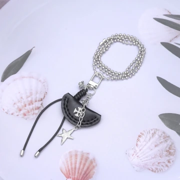 鑰匙冰紋爆裂琉璃×固定式串珠手鍊 ×共二色.avif