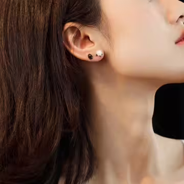 帶刺的玫瑰×耳環