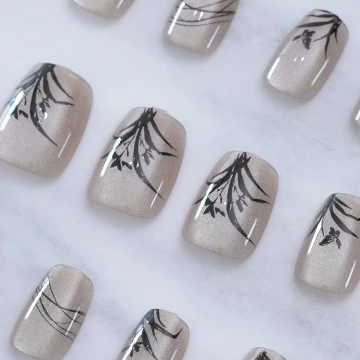 925銀針×復古雛菊小花×耳針.avif