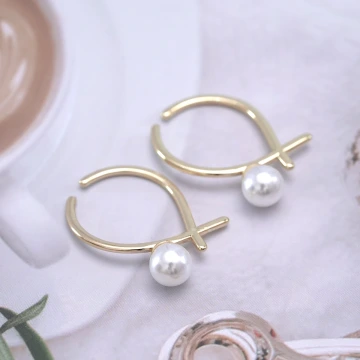 金屬單珍珠×雙邊耳掛.avif