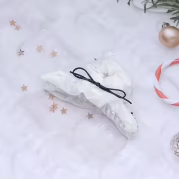 薄紗絲帶蝴蝶結×鯊魚夾×共三色