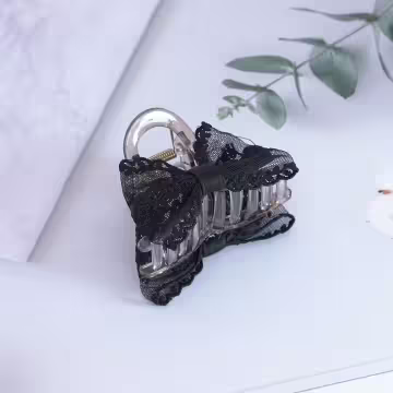 性感黑蕾絲×鯊魚夾