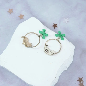 薄荷綠奶奶灰跳色霧面×穿戴式手指甲片×二十四入 .avif