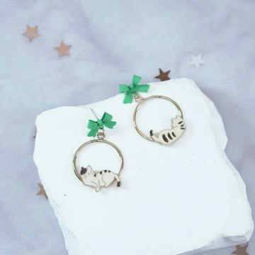 薄荷綠奶奶灰跳色霧面×穿戴式手指甲片×二十四入 .avif