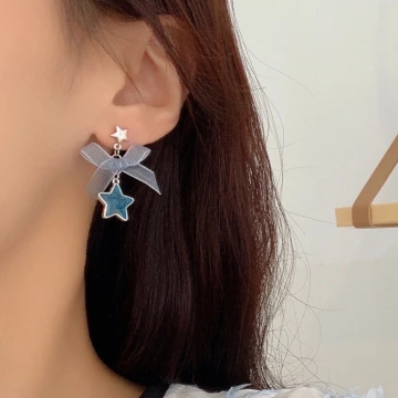 藏藍油彩金粉霧面×穿戴式手指甲片×二十四入 .avif