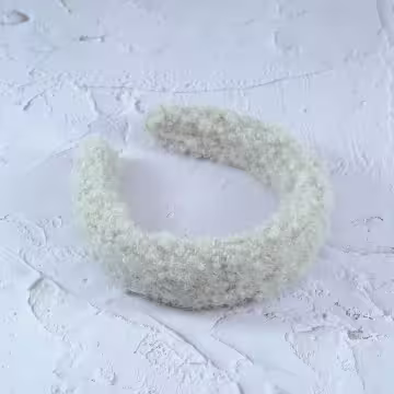 大羔毛素面×髮箍×共五色