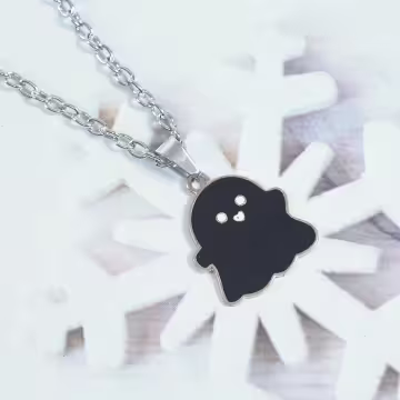 幽靈愛心小嘴&times;項鍊&times;共二色