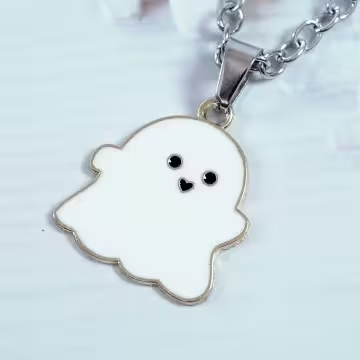 幽靈愛心小嘴&times;項鍊&times;共二色