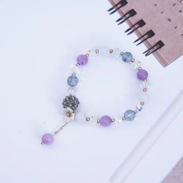 白月光琉璃鈴鐺×固定式串珠手鍊.avif