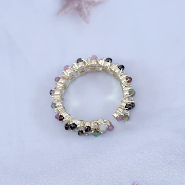琉璃晶鑽小串珠×開口戒指.avif