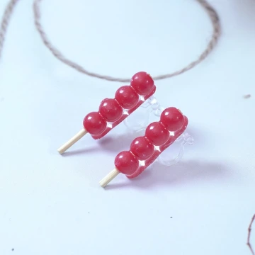 紅玫瑰愛心銀蔥亮面×穿戴式手指甲片×二十四入 .avif