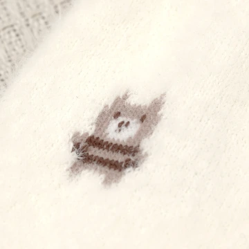 小熊白色毛襪&times;中筒襪&times;二雙套件襪子組.avif