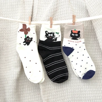 黑貓&times;低筒襪&times;三雙套件襪子組.avif