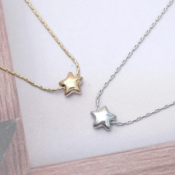 925銀飾&times;塗鴉鏤空星星&times;鎖骨項鍊 .avif