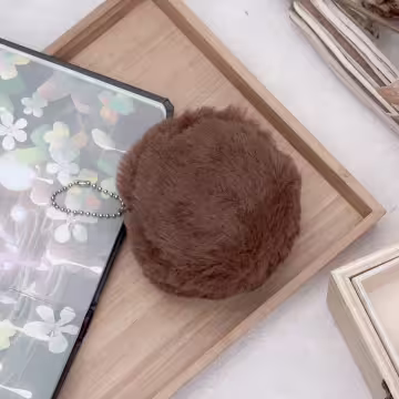奇異果毛絨絨×掛件零錢包