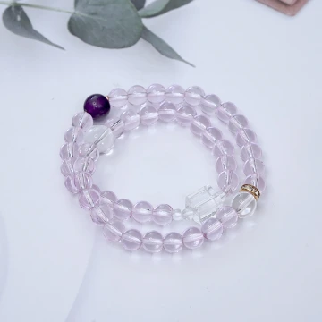蒼藍吉葫蘆&times;固定式串珠手鍊.avif
