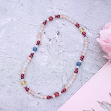 蒼藍吉葫蘆&times;固定式串珠手鍊.avif