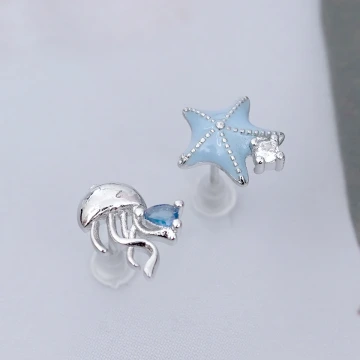 925銀針&times;垂墜領結晶鑽&times;耳扣.avif