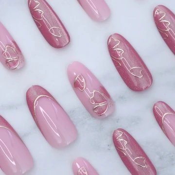 春日小貓&times;不對稱三角耳夾.avif