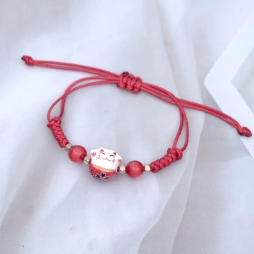 福狸&times;不對稱吊墜耳環.avif