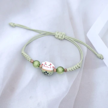 福狸&times;不對稱吊墜耳環.avif
