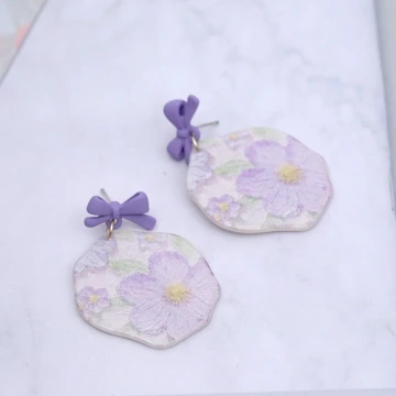 桃花盛開&times;吊墜耳勾.avif