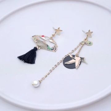 桃花盛開&times;吊墜耳勾.avif
