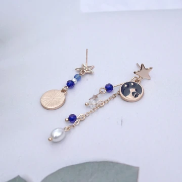 桃花盛開&times;吊墜耳勾.avif