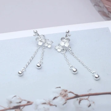 925銀針&times;貓眼石貓臉腳掌&times;不對稱吊墜耳環.avif